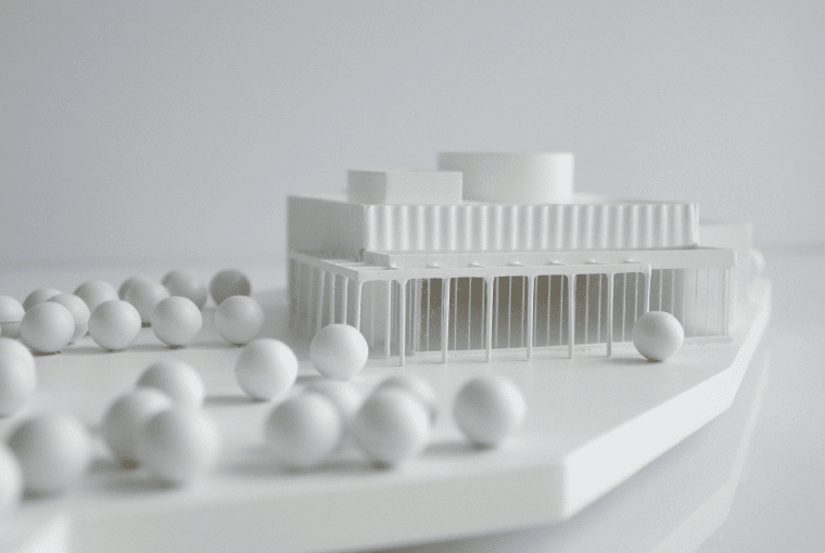Olsztyński Teatr Lalek - makieta. Proj. plus3-archtekci Olsztyński Teatr Lalek - makieta. Proj. plus3-archtekci
