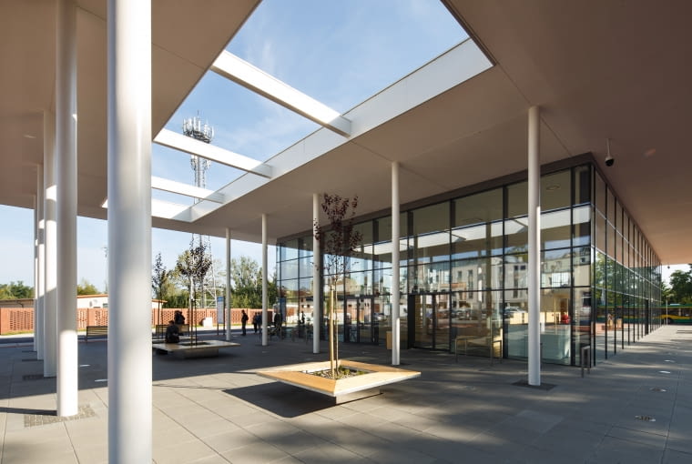 Centrum Przesiadkowe w Żorach. Proj. Laboratorium Architektury Centrum Przesiadkowe w Żorach. Proj. Laboratorium Architektury