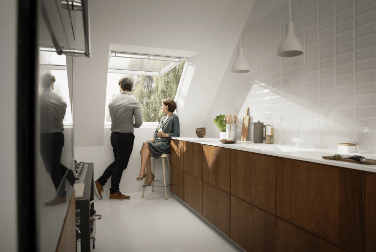 Nowe okno klapowo-obrotowe VELUX GNU