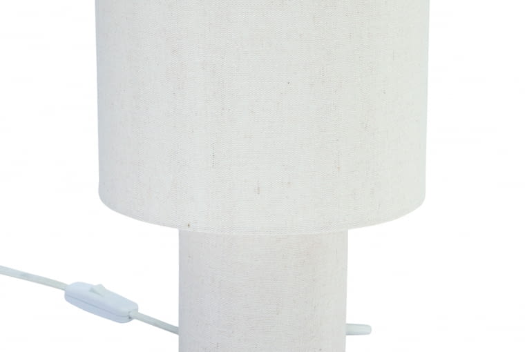 Lampa Leah, bawełna, wys. 28 cm, 299 zł, casabianca.pl
