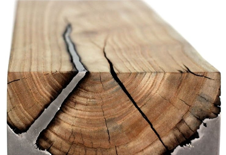 Wood Casting, projekt: Hilla Shamia stoły, stoliki, design