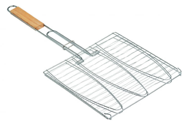 Ruszt do ryb/LEROY MERLIN Ułatwia pieczenie ryb; dł. 60 cm. Cena: 13,90 zł, www.leroymerlin.pl