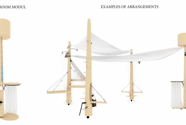 Human Forest. Proj. Sikora Wnętrza Architektura.