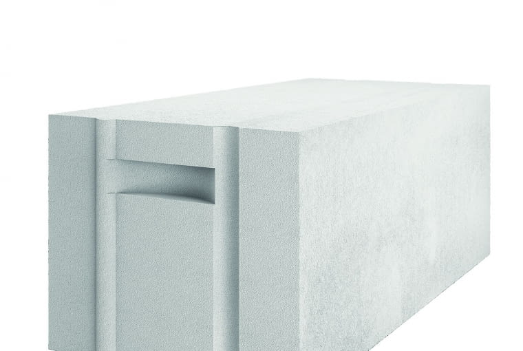 Z bloczków z betonu komórkowego wznosi się bardzo ciepłe ściany zewnętrzne