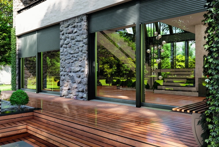 Możliwość zamówienia całego kompletu stolarki w tym samym wykończeniu to rozwiązanie pożądane w nowoczesnych projektach Możliwość zamówienia całego kompletu stolarki w tym samym wykończeniu to rozwiązanie pożądane w nowoczesnych projektach