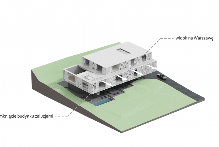 Dom w Chmurach. Proj. Z3Z ARCHITEKCI Dom w Chmurach. Proj. Z3Z ARCHITEKCI