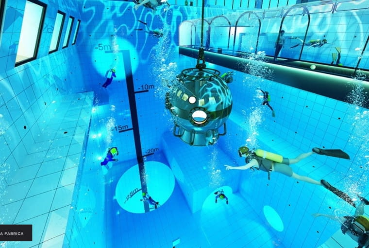 Deepspot - basen nurkowy w Mszczonowie. Deepspot - basen nurkowy w Mszczonowie.