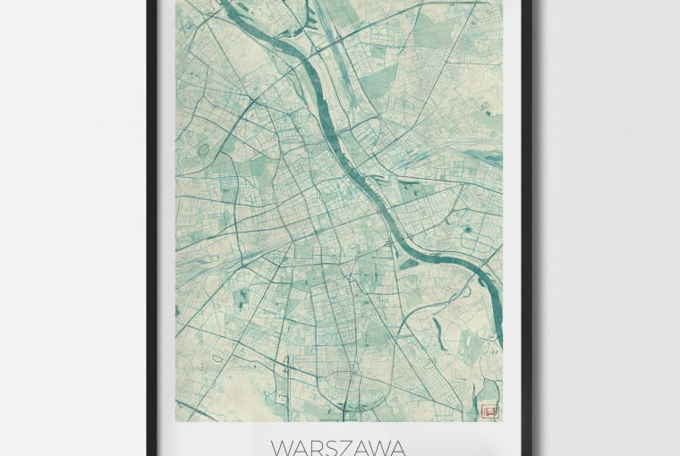 Plakaty City Art Posters to kolekcja precyzyjnie dopracowanych grafik. Motywem przewodnim są mapy. Cena plakatu w formacie 50x 70 cm: 100 zł architektoniczne prezenty na święta