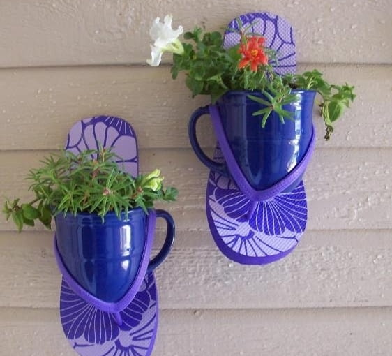 Doniczki w japonkach