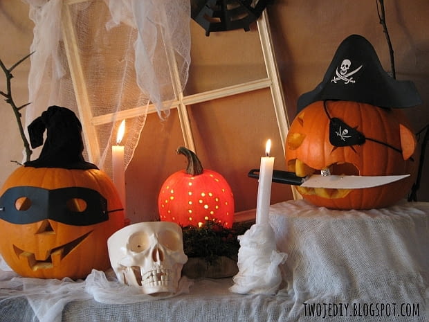 DIY - przerażająca dynia na Halloween diy, zrób to sam, jak zrobić dynię na halloween, jak wyciąć dynię, krok po kroku