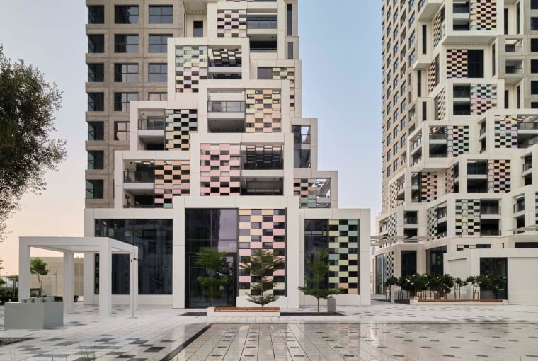 Pixel w Abu Zabi. Proj. MVRDV