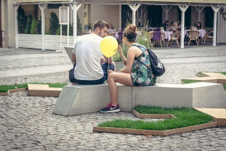 Ławki z betonu architektonicznego Ławki z betonu architektonicznego