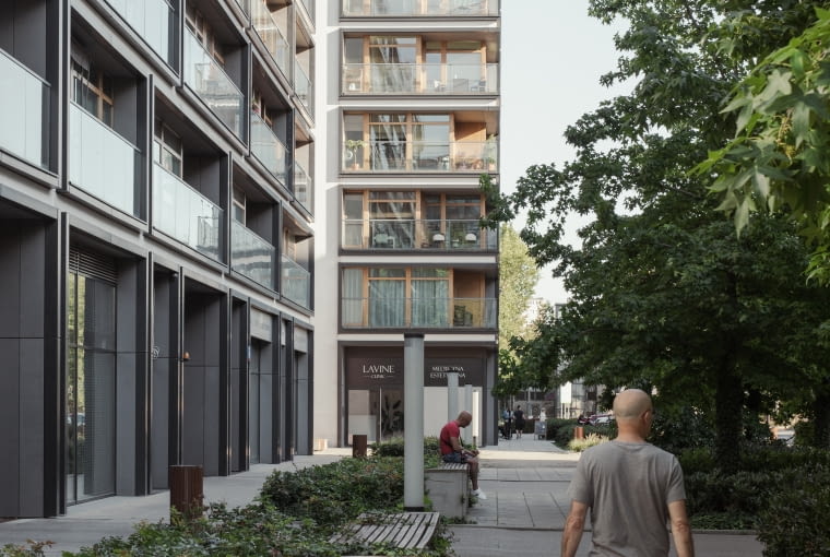 19. Dzielnica w Warszawie - I etap. Proj. JEMS Architekci 19. Dzielnica w Warszawie - I etap. Proj. JEMS Architekci