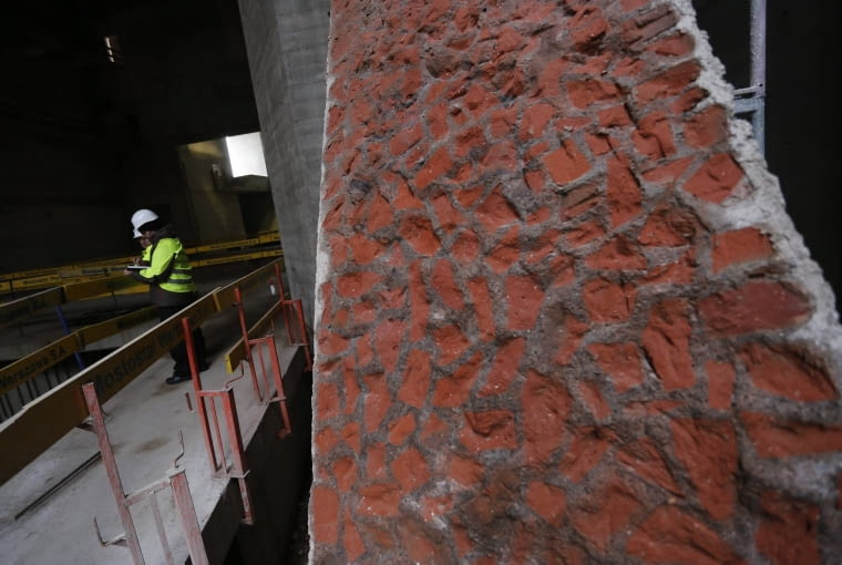 12.01.2015 Torun . Budowa Centrum Kulturalno - Kongresowego na Jordankach . Fot. Mikolaj Kuras / Agencja Gazeta DLOTO strony lokalne GW - Toruń SLOWA KLUCZOWE: jordanki sala sala koncertowa ZDJĘCIE DO WKŁADKI: DLOTO strony lokalne GW - Toruń