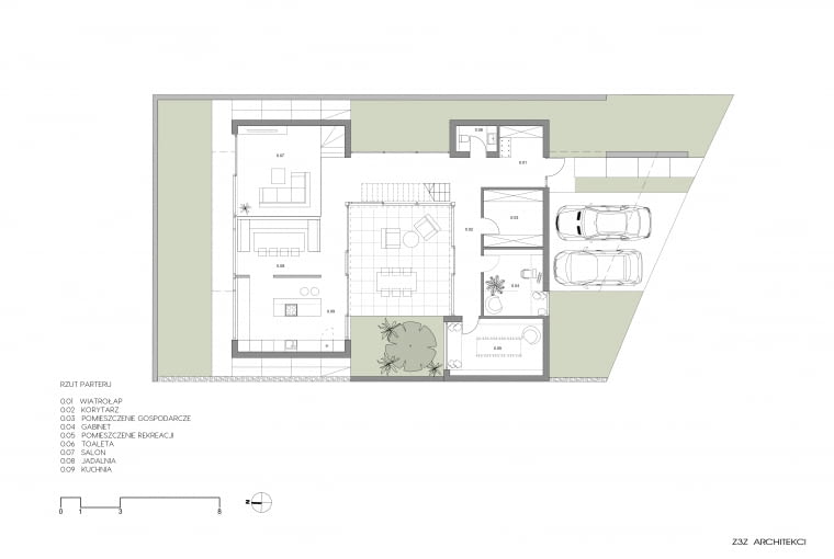Dom w Zibacie (Meksyk). Proj. Z3Z ARCHITEKCI Dom w Zibacie (Meksyk). Proj. Z3Z ARCHITEKCI