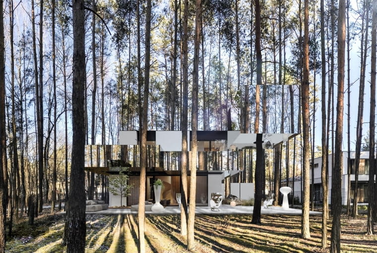 Lustrzany dom - RE: Mirror House 3.0. Proj. REFORM Architekt Lustrzany dom - RE: Mirror House 3.0. Proj. REFORM Architekt