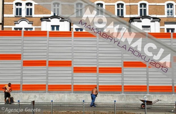 Ekrany akustyczne w centrum w Chorzowie Ekrany akustyczne w centrum w Chorzowie