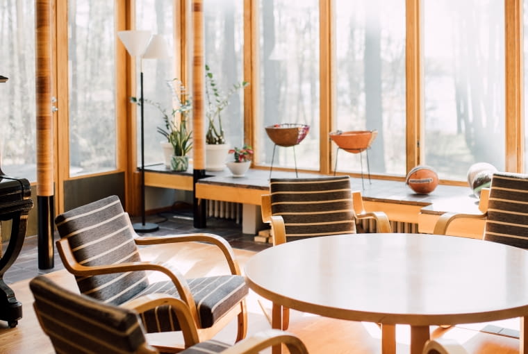 Sunila w Finlandii. Proj. Alvar Aalto Sunila w Finlandii. Proj. Alvar Aalto