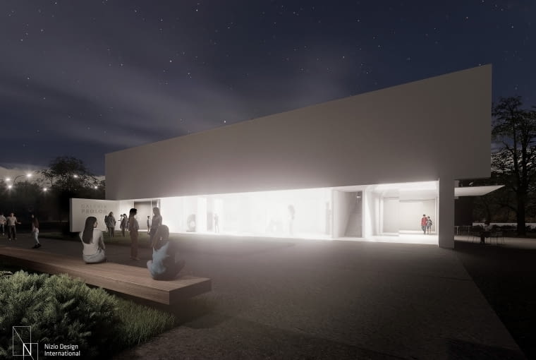 Galeria przy Liceum Sztuk Plastycznych w Nałęczowie. Galeria przy Liceum Sztuk Plastycznych w Nałęczowie.