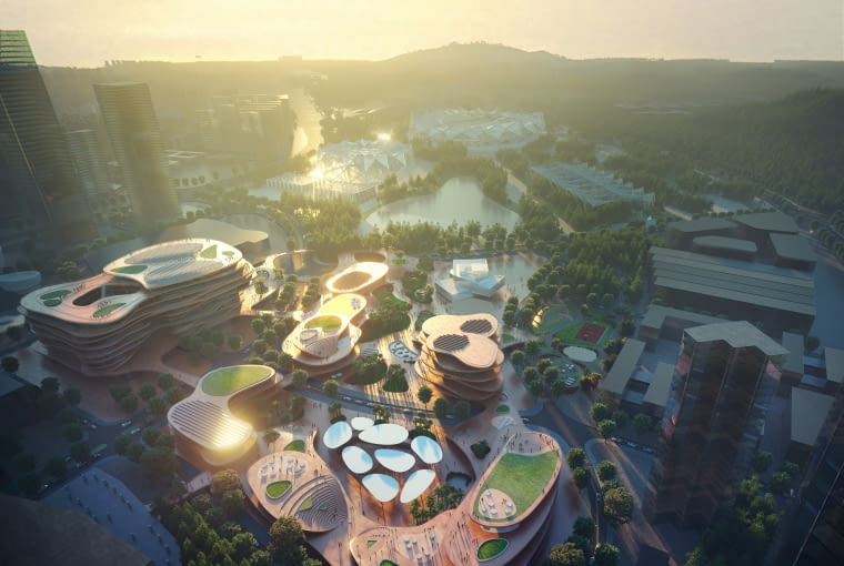 Tarasy Shenzhen. Proj. MVRDV Tarasy Shenzhen. Proj. MVRDV