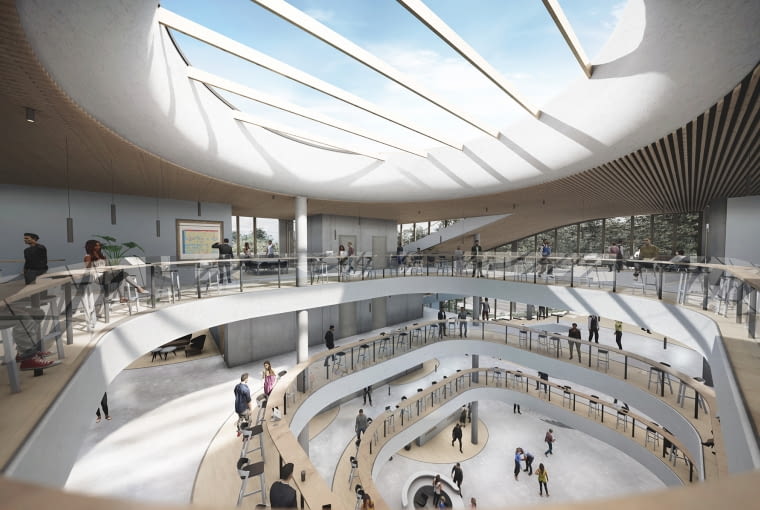 Koncepcja nowego budynku naukowo-dydaktycznego dla Uniwersytetu Warszawskiego