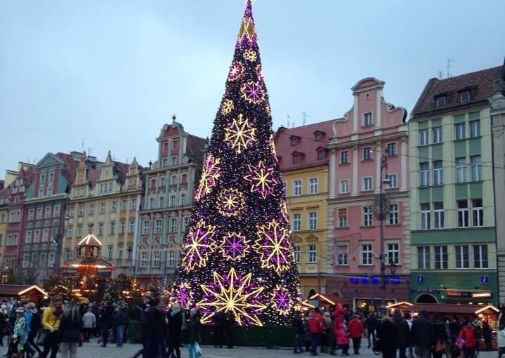 Choinka we Wrocławiu Choinka we Wrocławiu