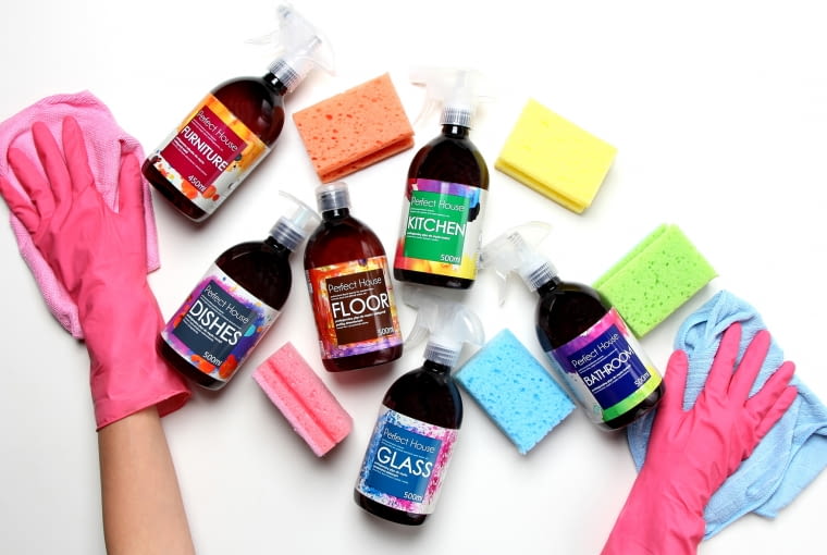 Seria kosmetyków do domu Perfect House