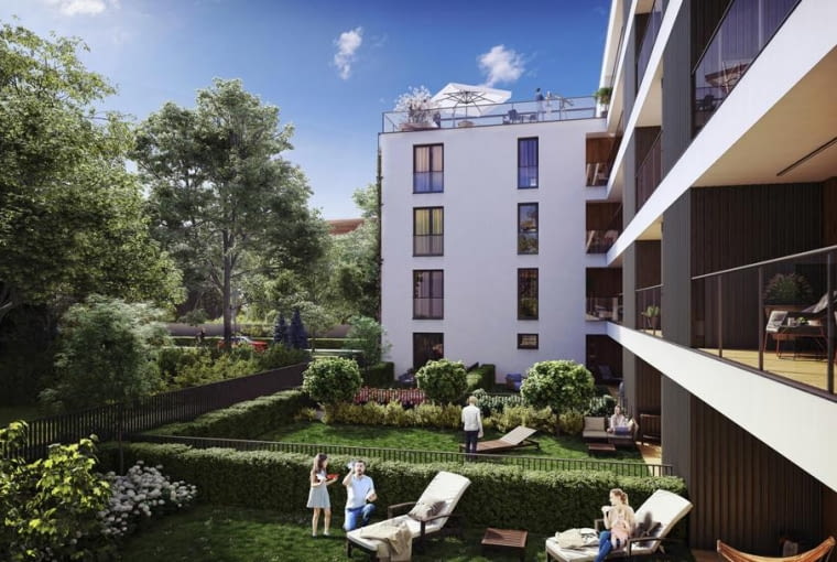 Łazienki Park w Warszawie. Proj. HRA Architekci.