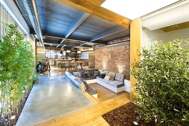 Loft w Terassie - 200 m kw.; proj. Egue & Seta loft, nowoczesny loft, styl industrialny, jak urządzić mieszkanie w stylu loft
