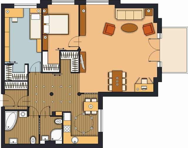 Projektowanie wnętrz. Rozwiązanie 1. Projektowanie wnętrz. Rozwiązanie 1.