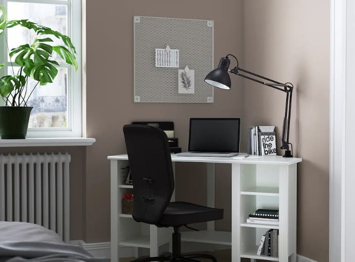 Biurko narożne Ikea Brusali biurko ikea