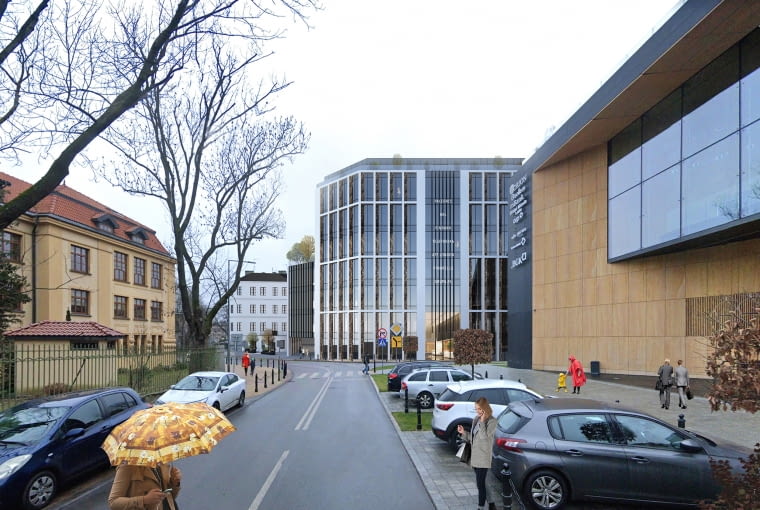 Nowy zespół biurowy w centrum Lublina. Proj. MTA Architekci