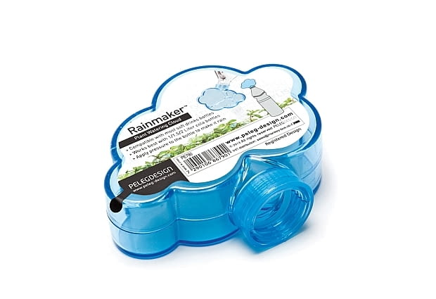 Rainmaker - chmurka do podlewania roślin; proj. Shahar Peleg konewka, jak zamienić butelkę w konewkę, zabawny gadżet