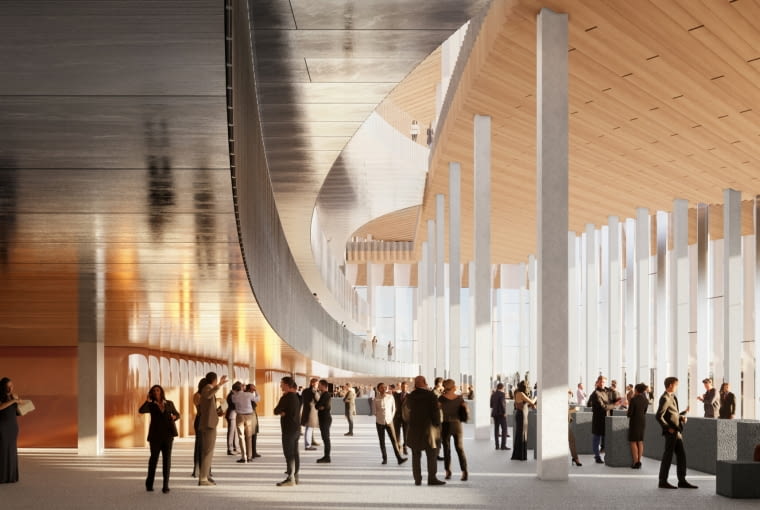 Filharmonia Wełtawska w Pradze. Proj. BIG Filharmonia Wełtawska w Pradze. Proj. BIG