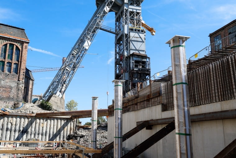Budowa  Shaft K – Katowickiego Hubu Gamingowo-Technologicznego