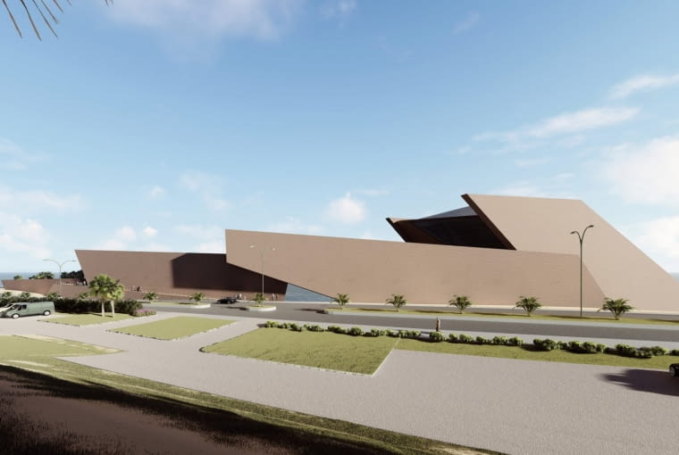 Museo Regional de Tarapaca w Iquique (Chile). Projekt: Studio Libeskind. Museo Regional de Tarapaca w Iquique (Chile). Projekt: Studio Libeskind.