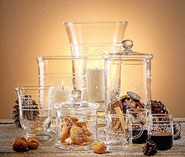 Villeroy & Boch - Decrated Christmas Accessories: duży, szklany słój ze świątecznymi ornamentami - ok. 255 zł. Villeroy & Boch, święta, świąteczne dekoracje, świąteczne akcesoria