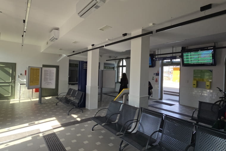 Dworzec w Wejherowie po remoncie