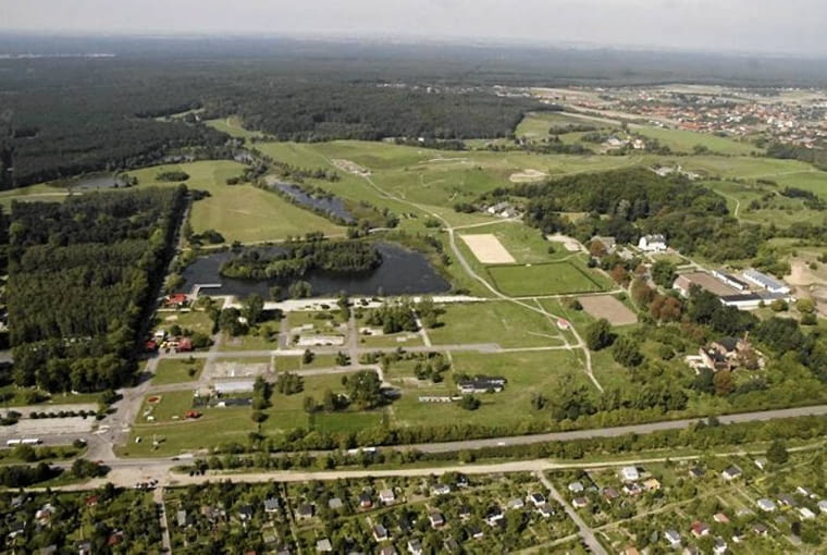Leśny Park Kultury i Wypoczynku Myślęcinek, Bydgoszcz, zdjęcie lotnicze Leśny Park Kultury i Wypoczynku Myślęcinek, Bydgoszcz, zdjęcie lotnicze