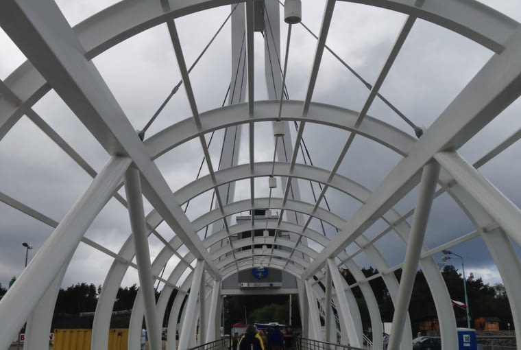 Kładka w Ustce Kładka w Ustce