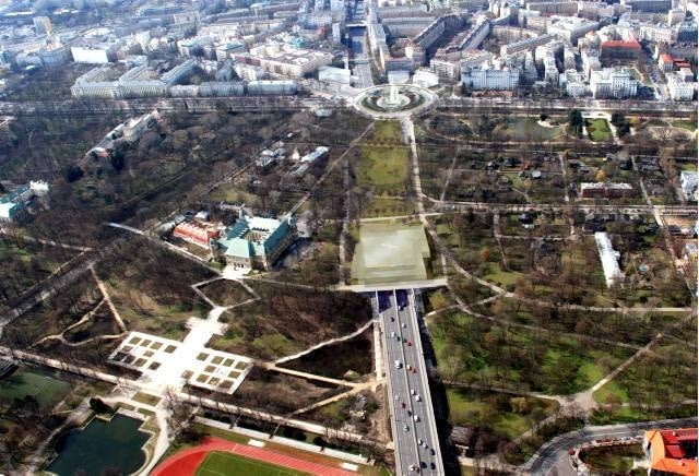 Wizualizacja Muzeum Historii Polski w Warszawie WIZUALIZACJA MUZEUM HISTORII POLSKI NA TUNELU TRASY LAZIENKOWSKIEJ