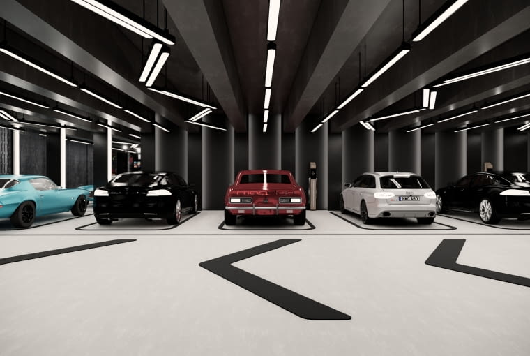 Dom w Beskidach - garaż. Proj. Tissu Dom w Beskidach - garaż. Proj. Tissu