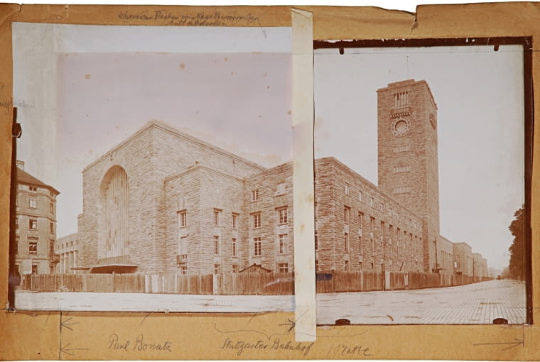 Dworzec kolejowy Stuttgart Hauptbahnhof (1918 r.) Nowa sztuka budowania! Architektura modernizmu w fotografii i książce - nowa wystawa w Muzeum Architektury we Wrocławiu