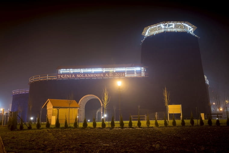 Tężnia solankowa w Wieliczce Tężnia solankowa w Wieliczce