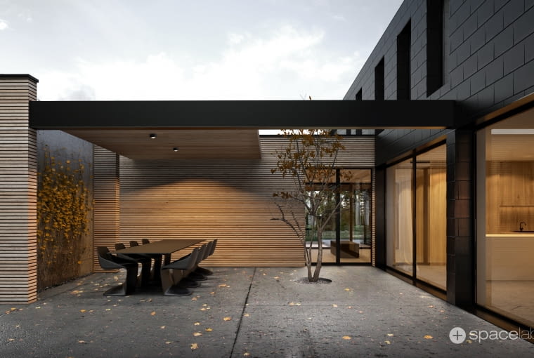 Dark Plate House w Poznaniu. Proj. Spacelab Dark Plate House w Poznaniu. Proj. Spacelab