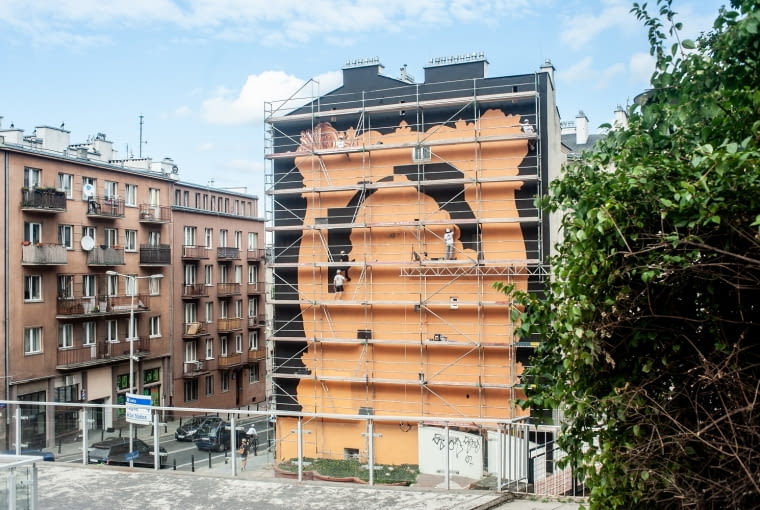 Nowy mural Chopina na Tamce od Good Looking Studio