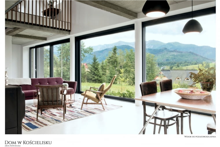 Dom w Kościelisku. Proj. arch. Piotr Kuczia