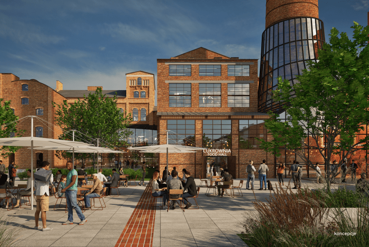 Cukrownia w Pruszczu Gdańskim po rewitalizacji Cukrownia w Pruszczu Gdańskim po rewitalizacji