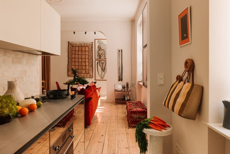 Mieszkanie w Łodzi. Proj. Hanna Pietras