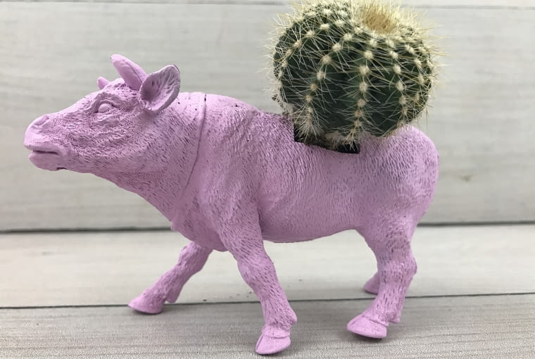 Doniczka z figurki? Czemu nie! Doniczka z figurki